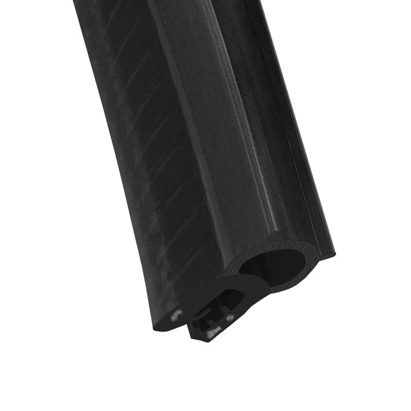 EPDM Self-Grip Edge Trim with 11mm Bulb for Windows, Doors, and Hatches