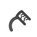 50m Coil of Self-Grip Lipseal for 2mm to 4mm Thick Panels With 17mm Lip