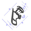 Self-Grip Side Seal with Bulb Ideal for 1mm to 3mm Thick Panels