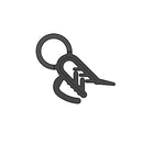 Watertight Door Seal for 1mm to 3mm Panel Edges - Per Metre