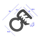 High-Quality EPDM Edge Trim Watertight Seal for 2mm to 4mm Panels