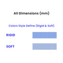 Flexible Tapered Shower Seal Fits 4mm to 6mm Glass