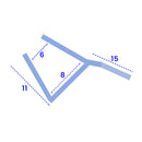 Premium Shower Screen Seal Suitable for Straight Glass Panels