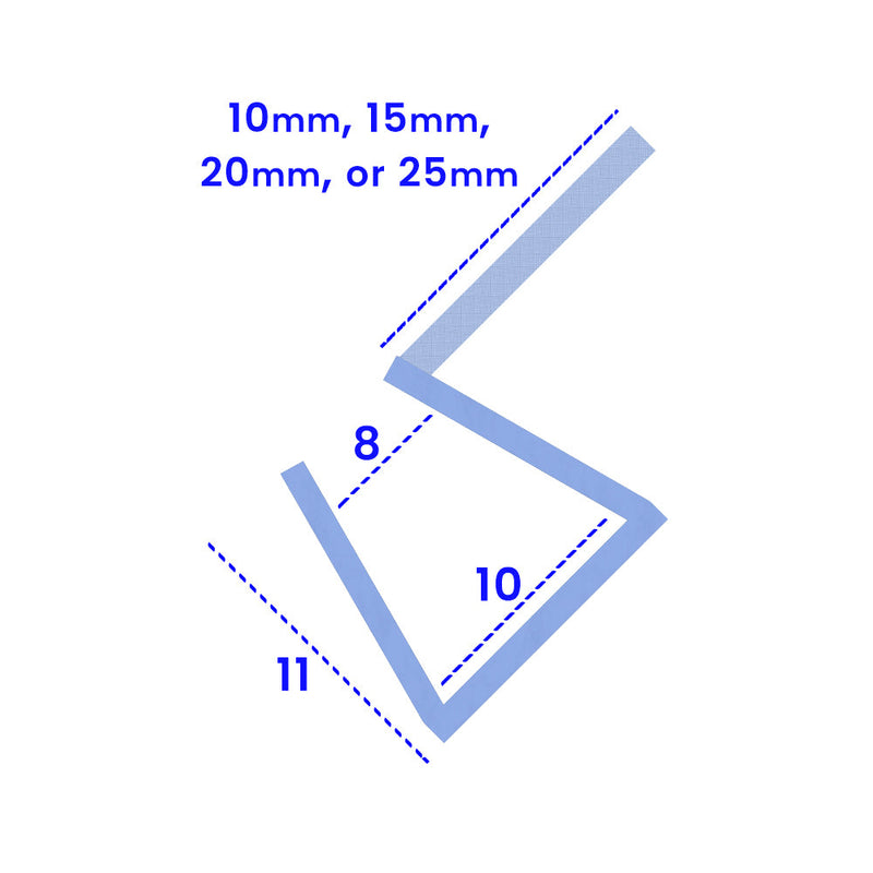 High-Quality PVC Shower Seal Available in Multiple Lengths