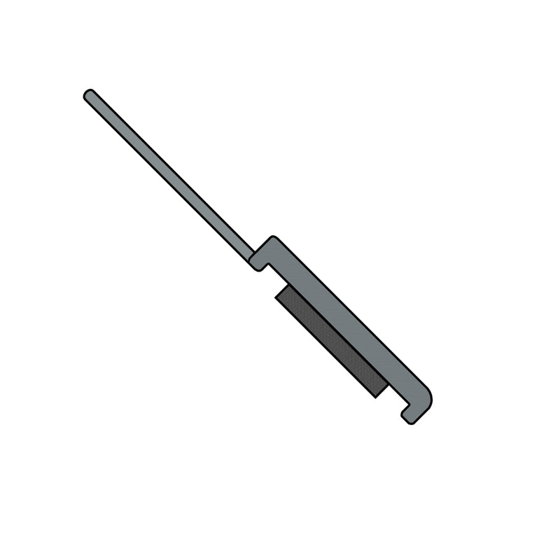 Professional Glass Door Seal 3m Top & Bottom Fit Crystal-Clear Strong