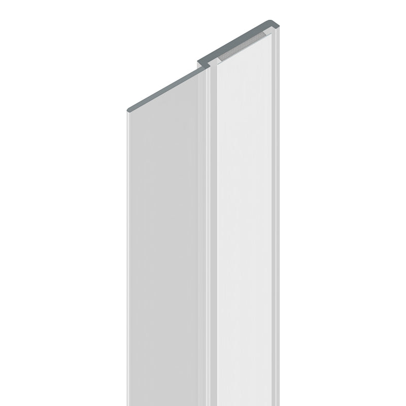 Professional Glass Door Seal 3m Top & Bottom Fit Crystal-Clear Strong