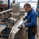 Solid Double D EPDM Rubber Fender with Metal Insert – Heavy Duty Marine & Dock Protection