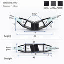 Magnetic Shower Screen Seal for Easy Installation (Pair, 2000mm or 2500mm)