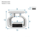 Magnetic Shower Screen Seal in Soft PVC for Easy Installation (Length 2000mm)
