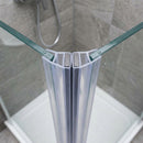 Magnetic Shower Screen Seal for 4-6mm Glass (Pair of 2000mm or 2500mm)