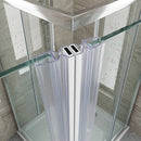 Magnetic Shower Screen Seal for 4-6mm Glass (Pair, 2000mm)
