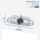 Magnetic Shower Screen Seal for Easy Installation (Pair, 2000mm or 2500mm)