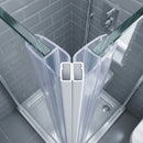 Magnetic Shower Screen Seal for Easy Installation (Pair, 2000mm or 2500mm)