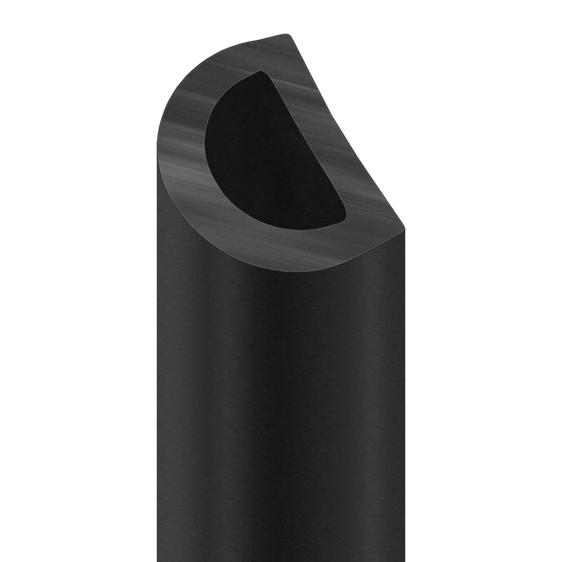 Black PVC D Fender with 5mm Wall Thickness – Reliable & Long-Lasting