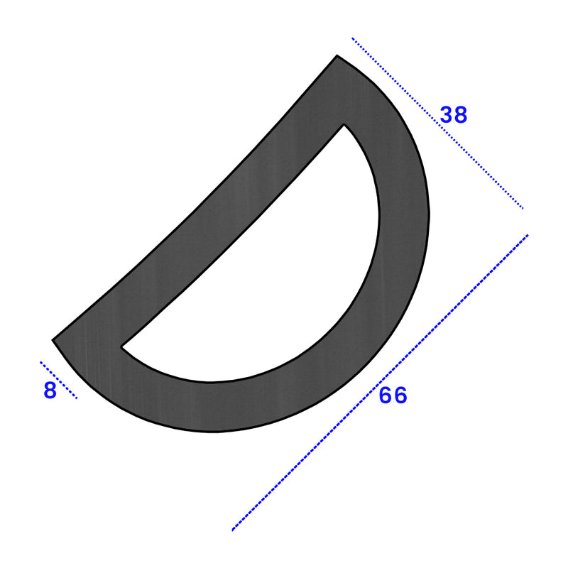 Premium PVC D Fender – 3m Coil for Impact Absorption