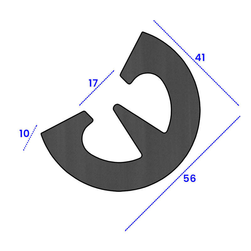 Durable Marine-Grade Black PVC D Fender 25m for Impact Protection