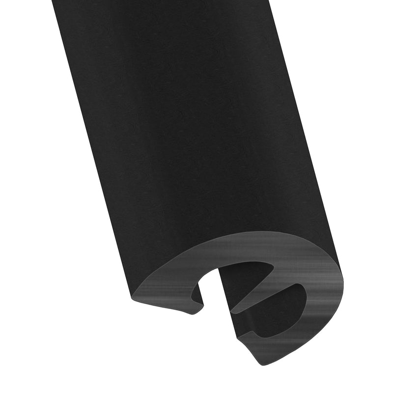 Durable Marine-Grade Black PVC D Fender 25m for Impact Protection