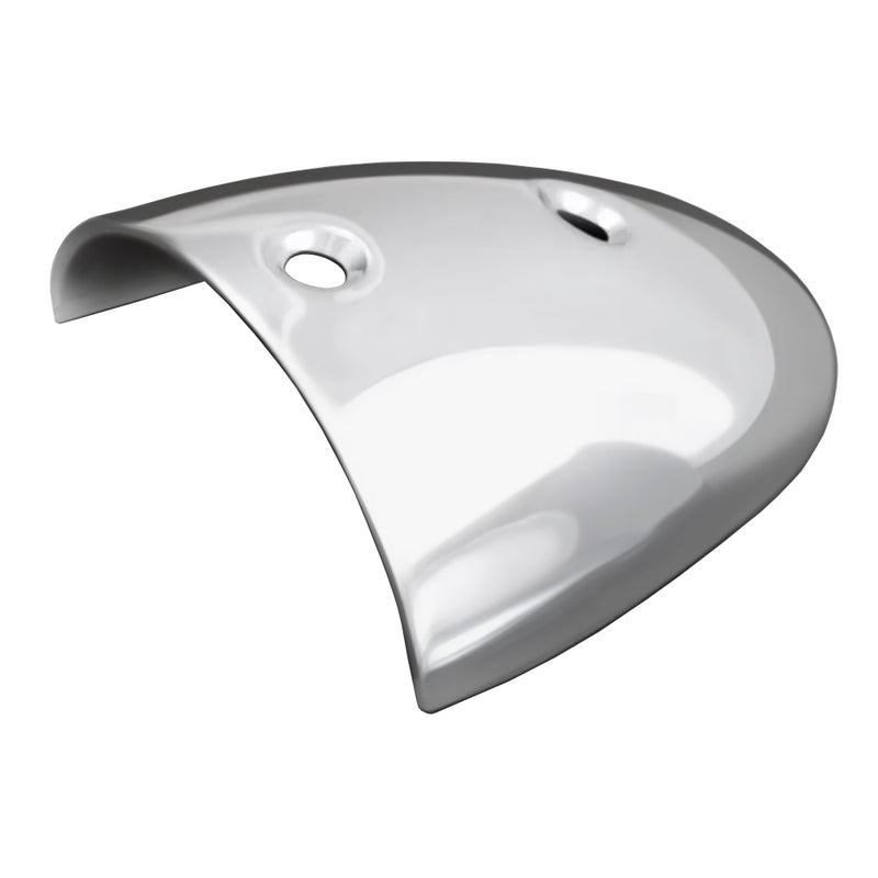 Pre-Drilled Stainless Steel End Cap for Easy Fit D Fender System