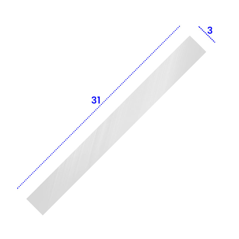 Durable PVC Fixing Strip 31mm x 3mm Ideal for Fender Installation