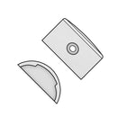 Polished Stainless Steel End Cap for Boat Fendering – AISI 316