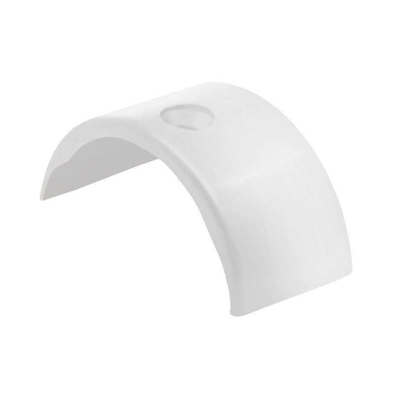 White Polypropylene End Cap for Boat Fendering – 48mm x 23mm