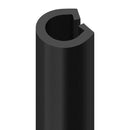 Durable Black PVC U Fender for Boats 32mm x 13mm - 15m Coil