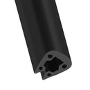 Black PVC U Fender 15m Coil for Flanges With 9mm Gap – DIY Installation