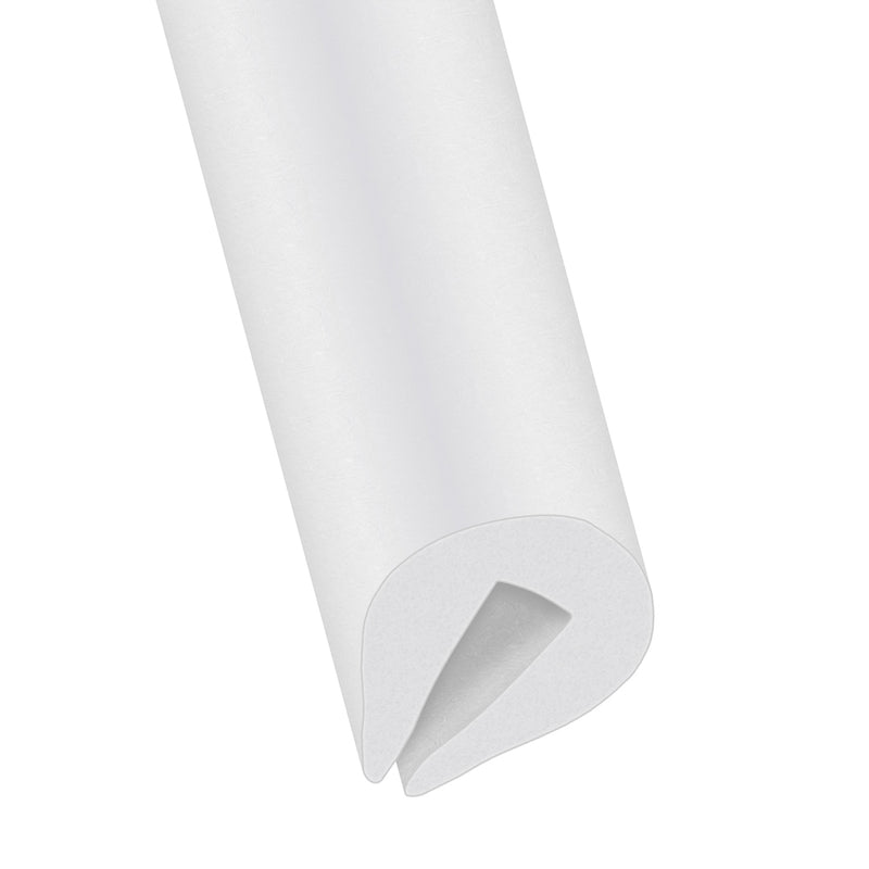 High-Quality White PVC U Fender Ideal for Boat Protection - 15m Coil