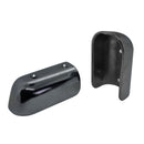 Durable Black Plastic End Cap for 32mm x 36mm PVC U Fenders