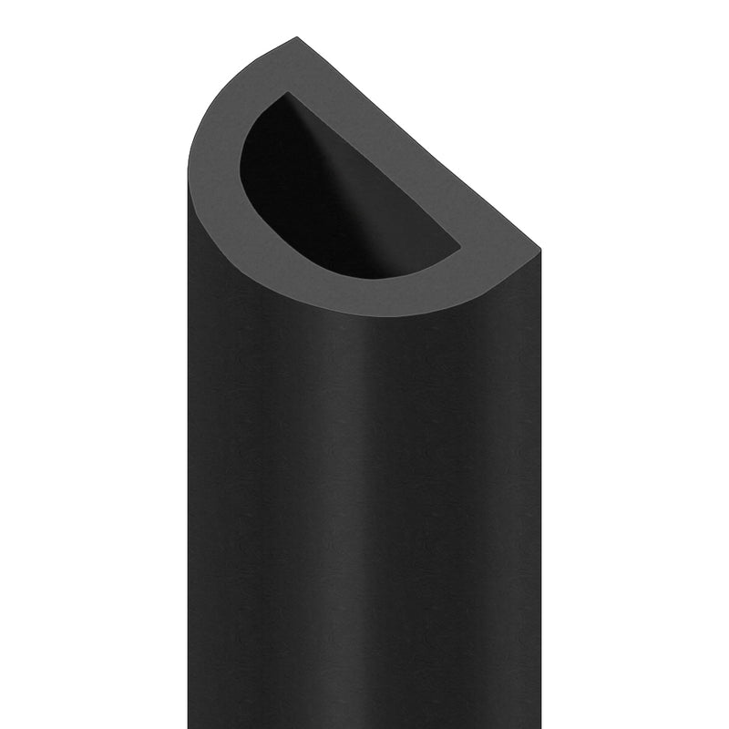 Heavy-Duty Black EPDM Rubber Fender for Boat Protection 5.5mm Thick