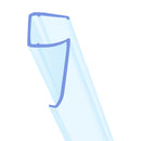 High Quality Rigid PVC Shower Screen Seal for Straight Glass (Lengths of 800mm to 2000mm)