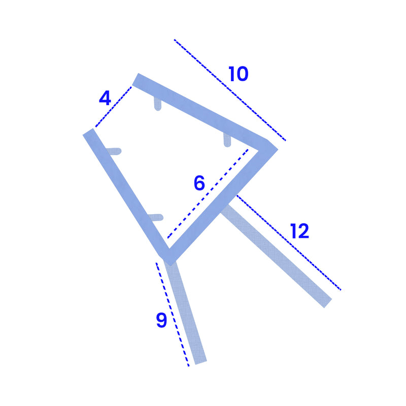 Premium Clear PVC Shower Seal for 4-6mm Glass – Seals Gaps from 7-12mm