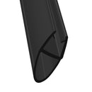 Black Shower Screen Seal for 4-6mm Glass Gaps (800mm, 900mm, 1400mm, 2000mm, 2500mm)