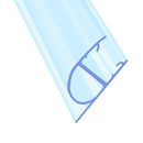 High Quality Rigid PVC Shower Screen Seal for Bathrooms (Various Lengths)