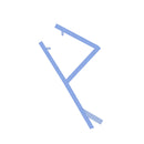 Clear Shower Door Seal for Straight Glass Perfect for 6-11mm Gaps