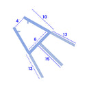 Clear Rigid PVC Shower Screen Seal for Bath & Shower Doors (Available in Various Lengths)