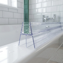 Clear Rigid PVC Shower Screen Seal for Bath & Shower Doors (Available in Various Lengths)