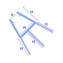 Clear Shower Seal 8-10mm Glass For 10-15mm Gaps