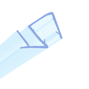 Clear Shower Seal For 8-10mm Glass Effortless Installation and Durable Design