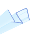 High-Quality Bottom Seal for Shower Screens Easy Installation