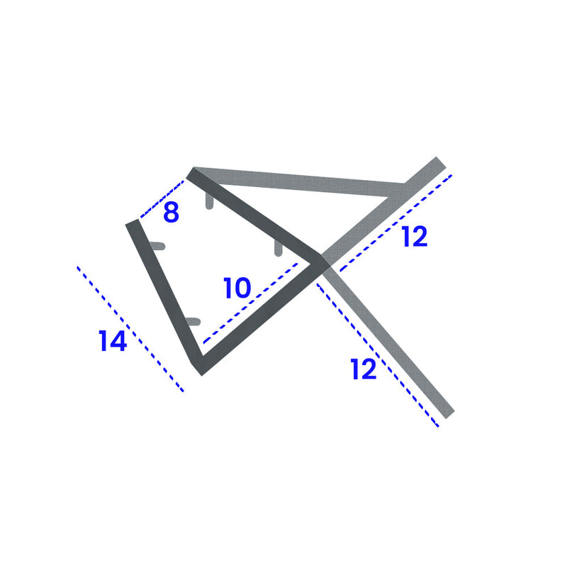 Premium PVC U Section Seal for Straight Glass Showers