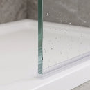 High Quality Rigid PVC Shower Screen Seal for Bath Screens & Shower Doors (Lengths of 800mm, 900mm, 1400mm, 2000mm)
