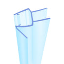 Rigid PVC Shower Screen Seal for Straight Glass (Various Lengths)