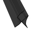 High Quality Black Shower Screen Seal for 8-10mm Glass (Various Lengths)