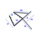 High Quality Black Shower Screen Seal for 8-10mm Glass (Various Lengths)