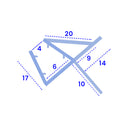 Durable Shower Seal Designed For 4-6mm Bath Screens and Shower Doors
