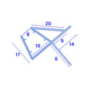 High-Quality Shower Screen Seal for 8-10mm Glass (Various Lengths)