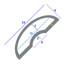 Threshold Seal for Watertight Bathroom Enclosures Easy DIY Installation
