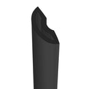 Black Threshold Seal for Wet Rooms, Showers, and Bath Edges