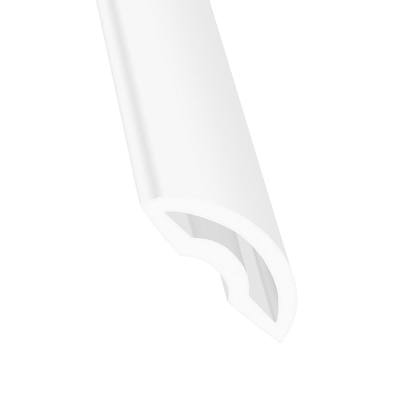 High-Quality Threshold Seal for Showers & Bath Screens Available in White Clear & Black